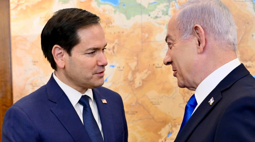 Secretario de Estado de los EE. UU. se reúne con Netanyahu en su primer viaje a Israel