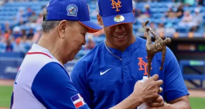 Juan Soto recibe Premio Juan Marichal 2024