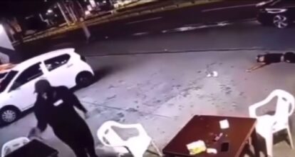 Asalto en establecimiento de comida rápida en la avenida Tiradentes