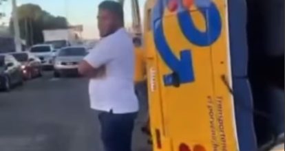 TRAE reporta no hubo heridos en choque de 