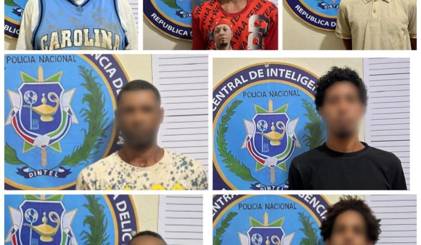 Video| desmantelan supuestos puntos de drogas en Espaillat; arrestan a siete personas 