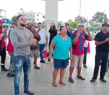 Protestan en Puñal Adentro por la falta de energía eléctrica