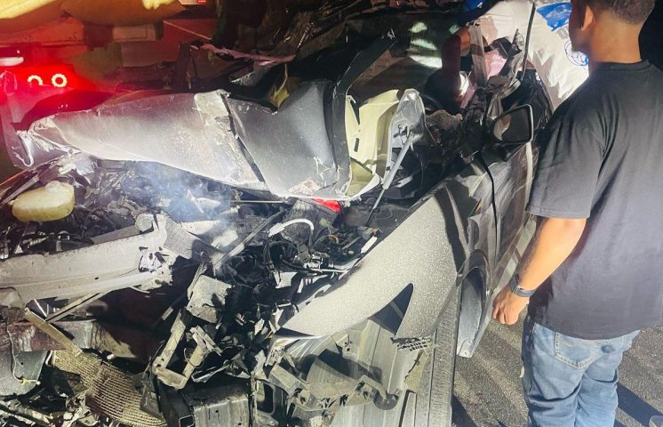 Accidente de tránsito deja al menos dos personas fallecidas 