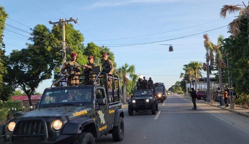 Convoy del ERD llega a Dajabón para reforzar la frontera