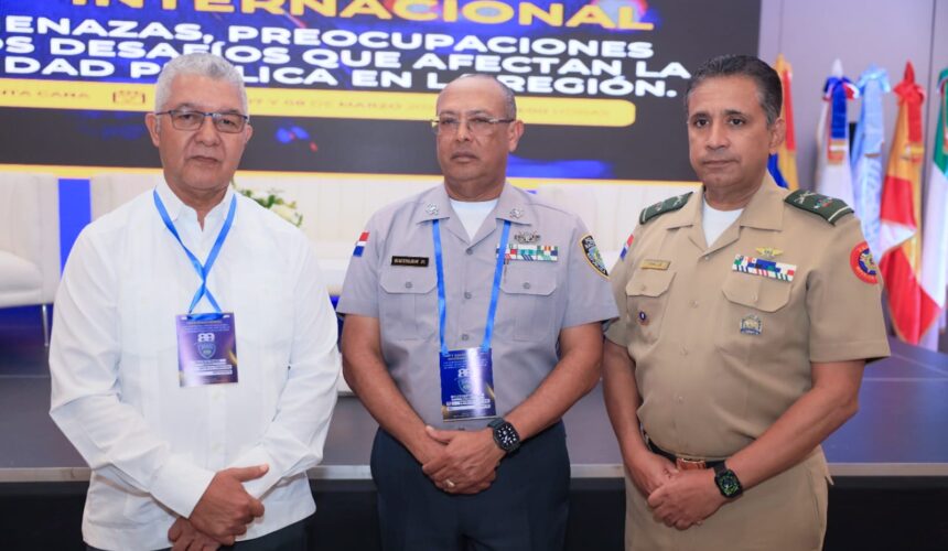 Jefe de la PN inaugura simposio sobre seguridad y crimen organizado