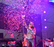 La plataforma Super Turicarnaval dedicada a José Ignacio Paliza en el cierre del carnaval de Puerto Plata