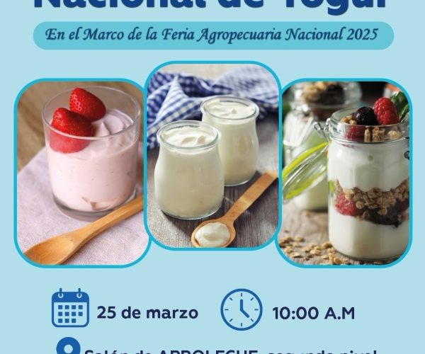 Presentan Concurso Nacional de Yogurt y queso 2025
