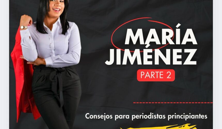 María Jiménez y los desafíos de ser mujer en el periodismo