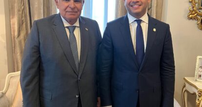 Omar Fernández dialoga con presidente de Panamá