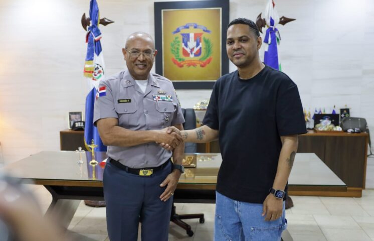 Director de la PN recibe visita de Santiago Matías