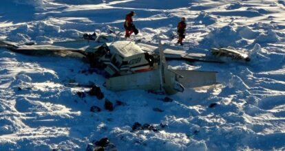 Avión que se estrelló en Alaska era demasiado pesado para las condiciones climáticas