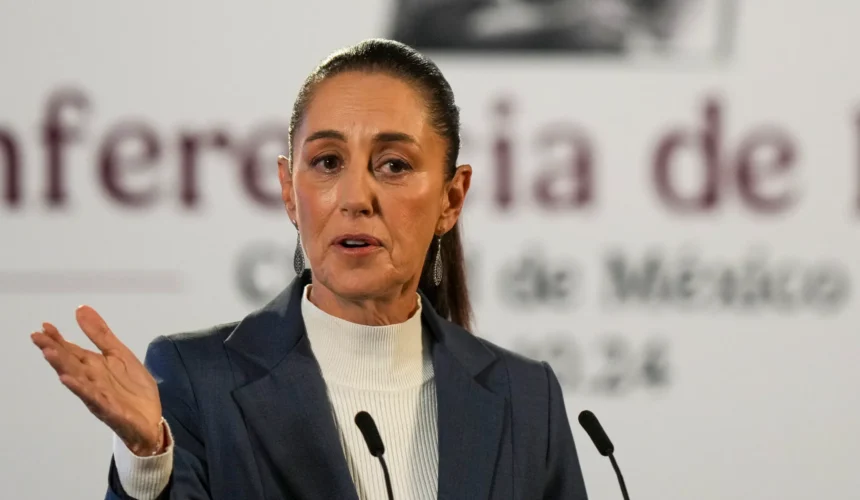 Sheinbaum afirma continuar combatiendo el tráfico de fentanilo hacia EE.UU. 
