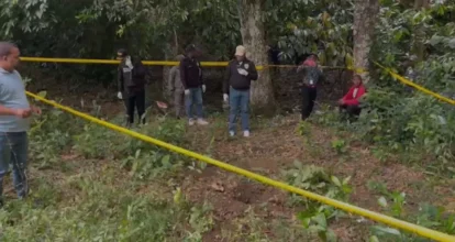 Hallan restos humanos en comunidad de SFM