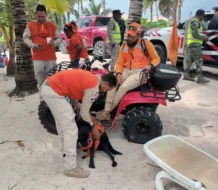 Defensa Civil Integra unidades caninas para la búsqueda de joven india desaparecida