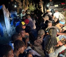 Video| Detienen 48 haitianos indocumentados escondidos en un platanal en Mao