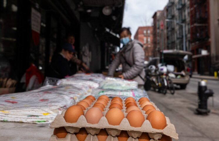 En Nueva York se venden los huevos por unidad tras incremento en su precio