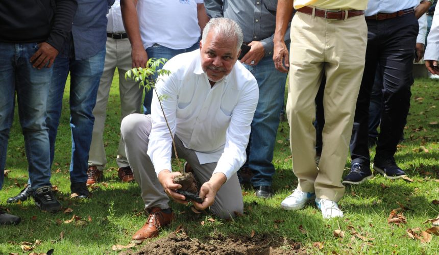 Siembran 800 árboles en Jarabacoa para proteger ríos y fomentar el turismo