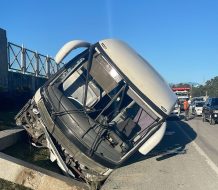Sistema 911 coordina asistencia tras accidente en la avenida 6 de Noviembre