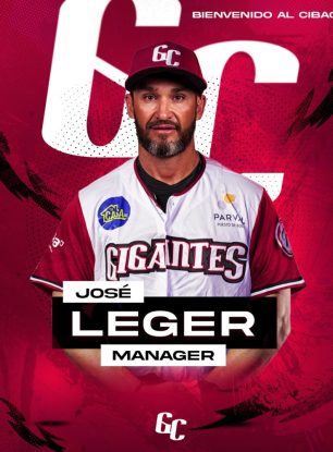 Gigantes del Cibao anuncian a José Leger como dirigente