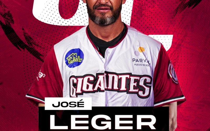 Gigantes del Cibao anuncian a José Leger como dirigente
