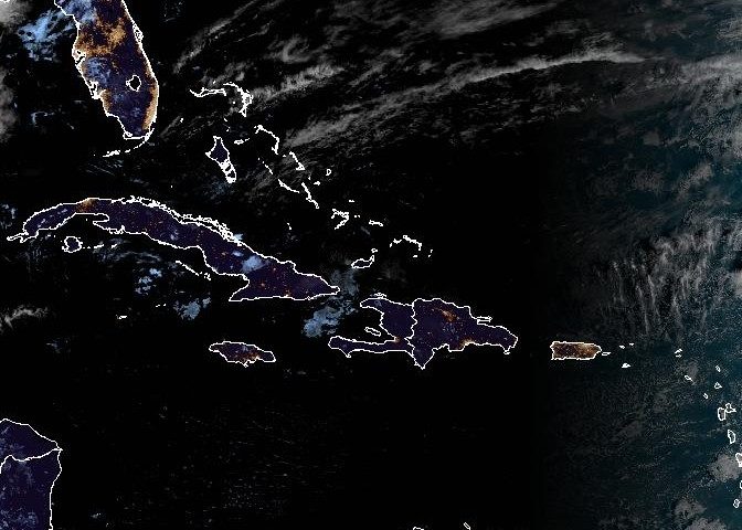 Indomet: Viento del este provocará lluvias en gran parte del territorio nacional 