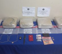 Interceptan dos hombres con más de 18 mil gramos de presunta marihuana en Pedernales 