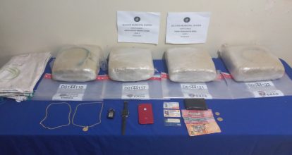 Interceptan dos hombres con más de 18 mil gramos de presunta marihuana en Pedernales 