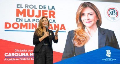 Carolina Mejía ofrece conferencia en el ITSC sobre el impacto de la mujer en la política dominicana