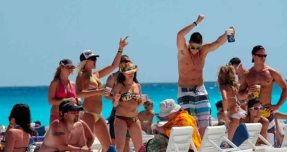 Turistas del 