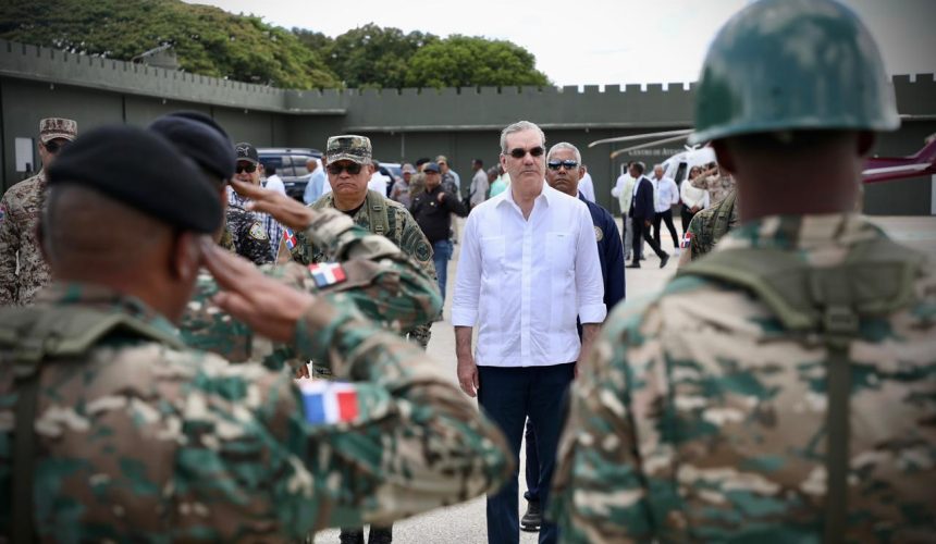 Abinader recorre frontera en Pedernales, Elías Piña y Jimaní