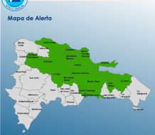 COE mantiene 16 provincias en alerta por vaguada