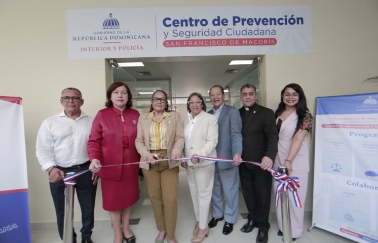 Interior y Policía inaugura nuevo Centro de Prevención y Seguridad Ciudadana en SFM