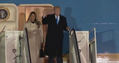 Trump llega a Roma para asistir al funeral del papa Francisco