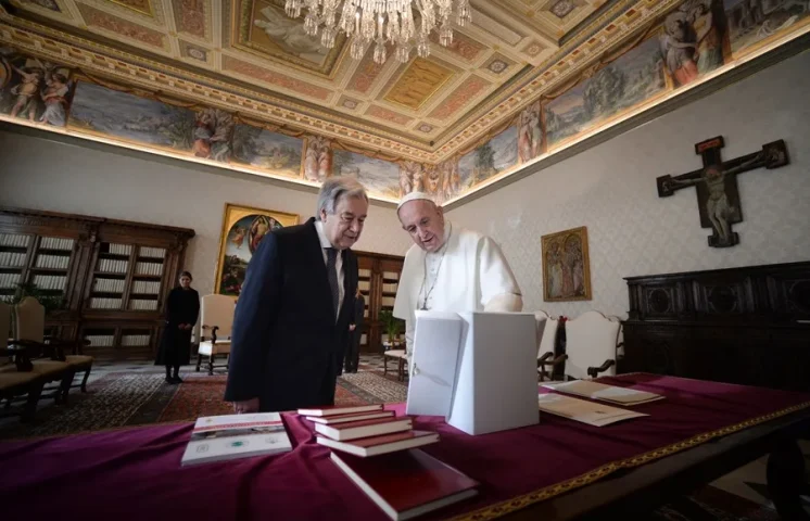 El secretario general de la ONU viajará a Roma para el funeral del papa Francisco