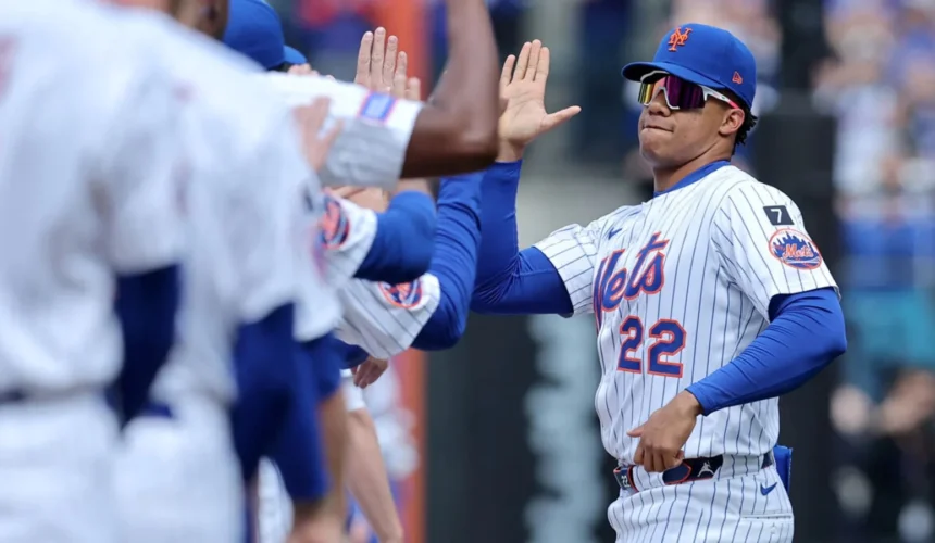 Juan Soto hace su debut en Queens y Mets vence 5-0 a Toronto