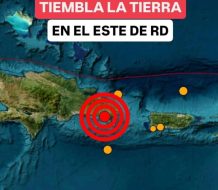 Temblor de magnitud 4.1 sacude el Este de RD