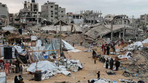 Al menos 23 muertos por ataques israelíes contra tiendas de campaña en Gaza
