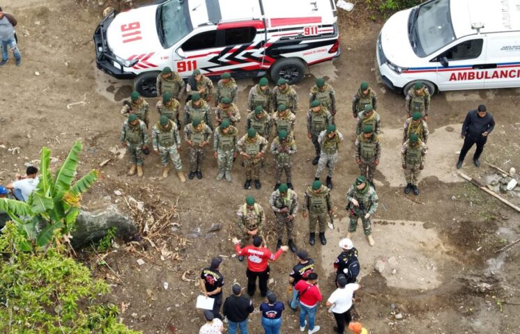 Autoridades usan drones y cámaras térmicas en búsqueda del niño desaparecido en Manabao