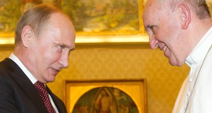 Putin elogia al Papa Francisco y envía sus condolencias
