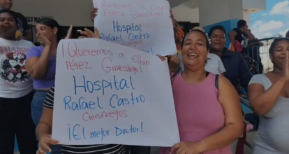 Moradores de Cienfuegos protestan por traslado de reconocido ginecólogo del hospital municipal
