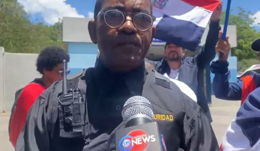 Marcha contra inmigración ilegal: “Aquí solo cabe una bandera”, advierten manifestantes