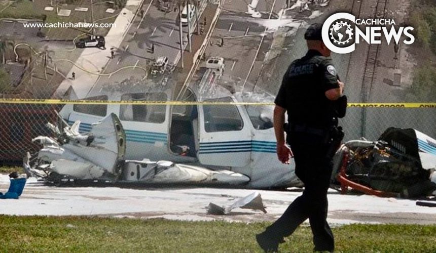 Se estrella una avioneta y deja tres muertos en Florida 