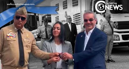 Abinader entrega a Migración otros 58 vehículos para gestión migratoria en RD