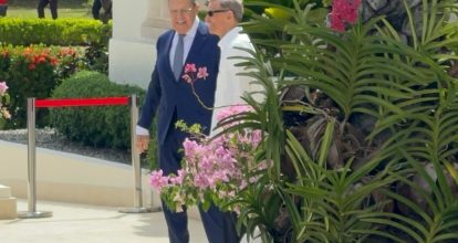 Serguéi Lavrov se reúne con canciller Roberto Álvarez durante visita oficial a RD