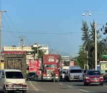 Digesett intensifica operativos contra circulación de vehículos pesados en el Malecón de Santo Domingo