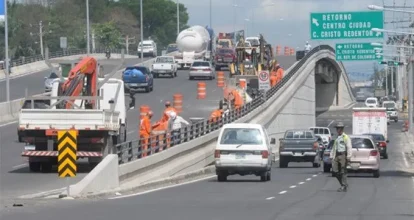 MOPC hará mantenimiento a elevados, puentes y pasos a desnivel en el GSD