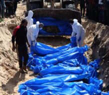 Según la ONU, fosa común en Gaza evidencia una guerra sin límites