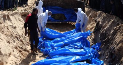 Según la ONU, fosa común en Gaza evidencia una guerra sin límites