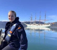 Princesa Leonor llega al Ecuador de su travesía en Elcano 