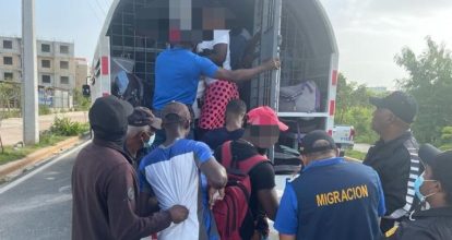 Migración detiene 1,339 haitianos indocumentados en un solo día